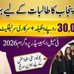 CM Punjab Female Ambassador Program 2026