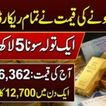 BIG News: Pakistan Gold Rates Break All Records, Cross Rs. 5 Lac per Tola