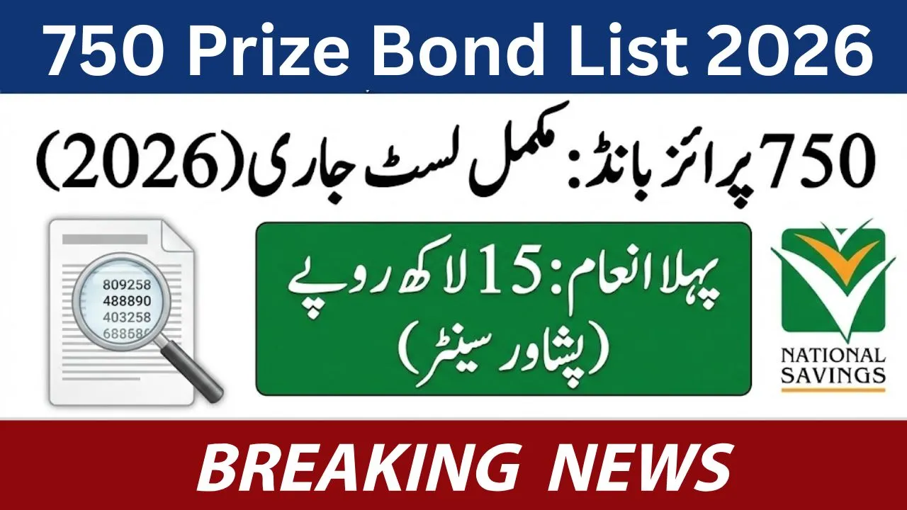 Prize Bond List 2026 – Latest Draw Results, Winning Numbers, Schedule & Complete Claim Guide