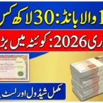 1500 Prize Bond List 2026 Draw Schedule, Prize Details, and How to Check Winners