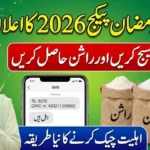 How to Check 8070 PSER Ramzan Package 2026 Online and via SMS