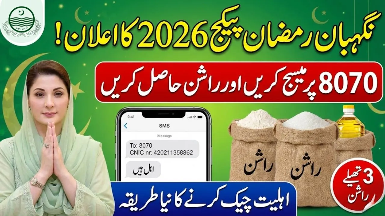 How to Check 8070 PSER Ramzan Package 2026 Online and via SMS